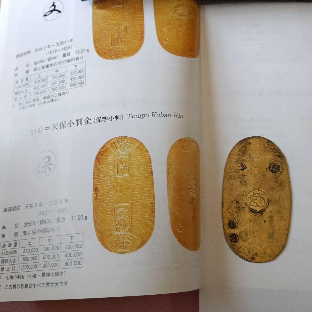 値下げ！天保小判 江戸時代 天保小判金 背刻印 仲当 鑑定書付 225 – 野崎コイン