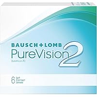PureVision 2 HD Lenti a Contatto Correttive Mensili, 6 Lenti