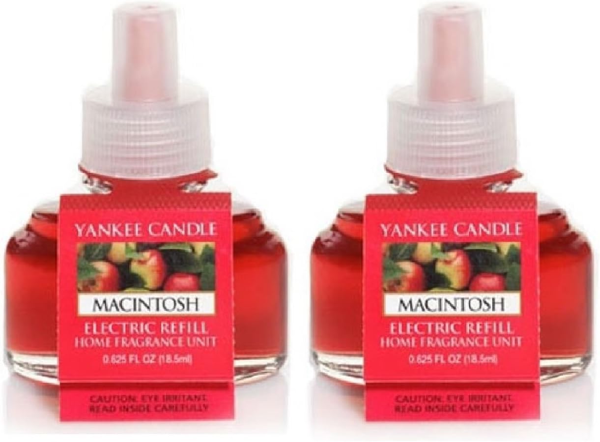 Yankee Candle Scent Plug Refill, Macintosh (Pack of 2) Health & Household