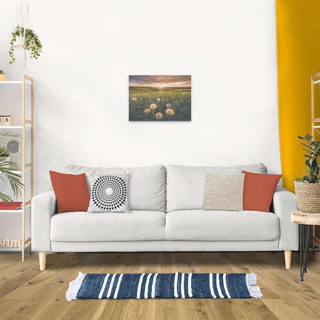 Ravensburger Dandelions In The Sunset Puzzle - 500 Piece Nature Edition Jigsaw Puzzle For Adults, 49x36 Cm - View #4