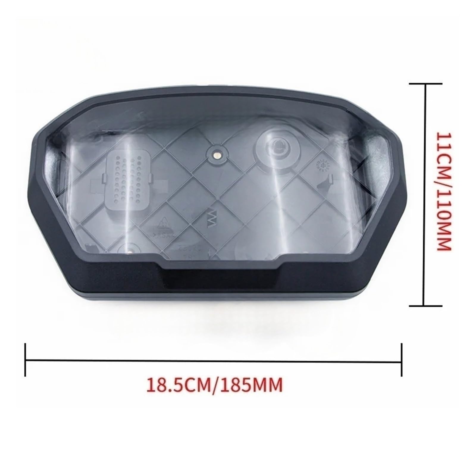Moto Tachimetro Contachilometri Adatto Per Street Triple 765 RS 1200 Per Tiger 800 850 Tachimetro Contagiri Contachilometri Alloggiamento Copertura Kit Digitale Moto