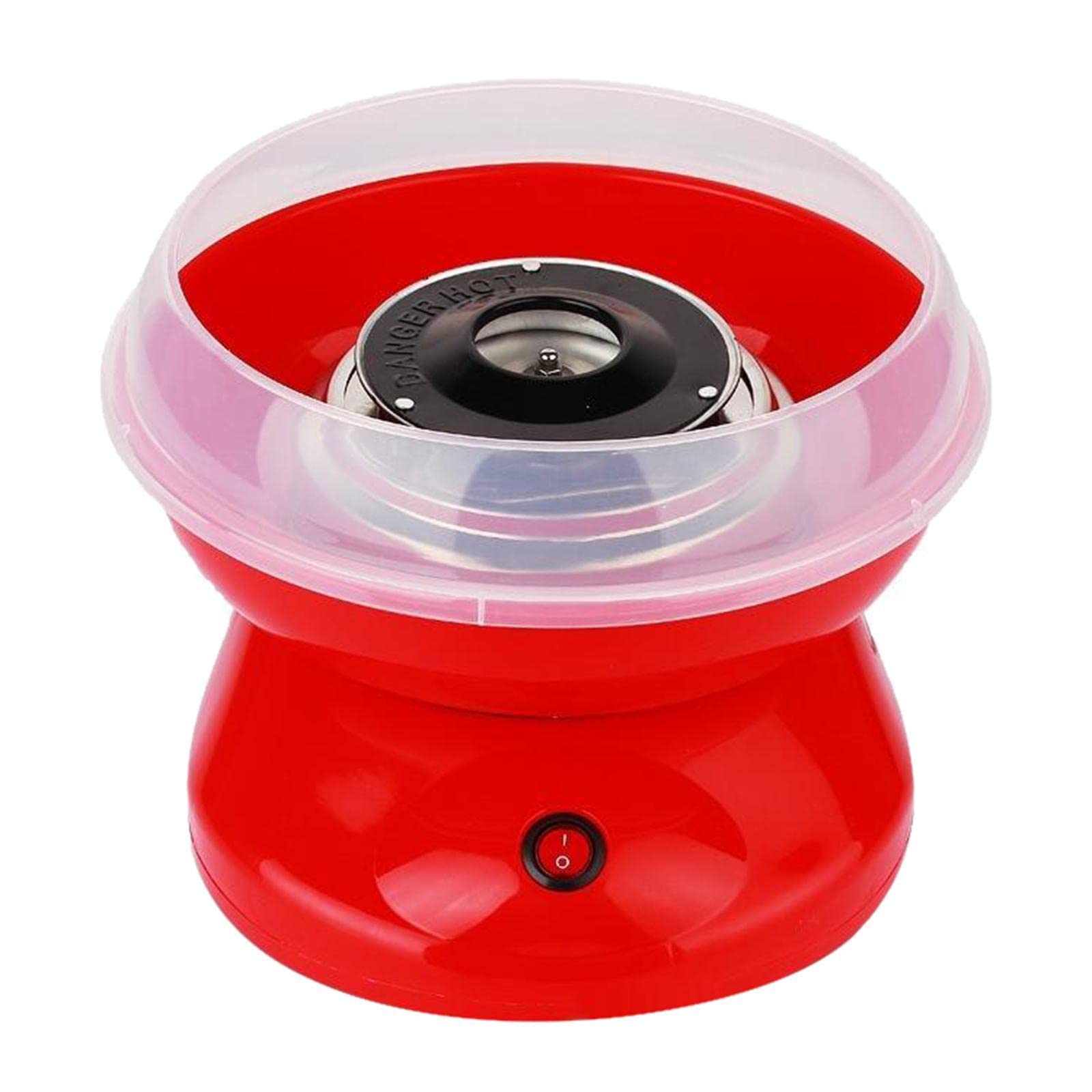 Mini Cotton Candy Maker Machine Floss Sugar Electric Carnival EU Plug Red-image-0