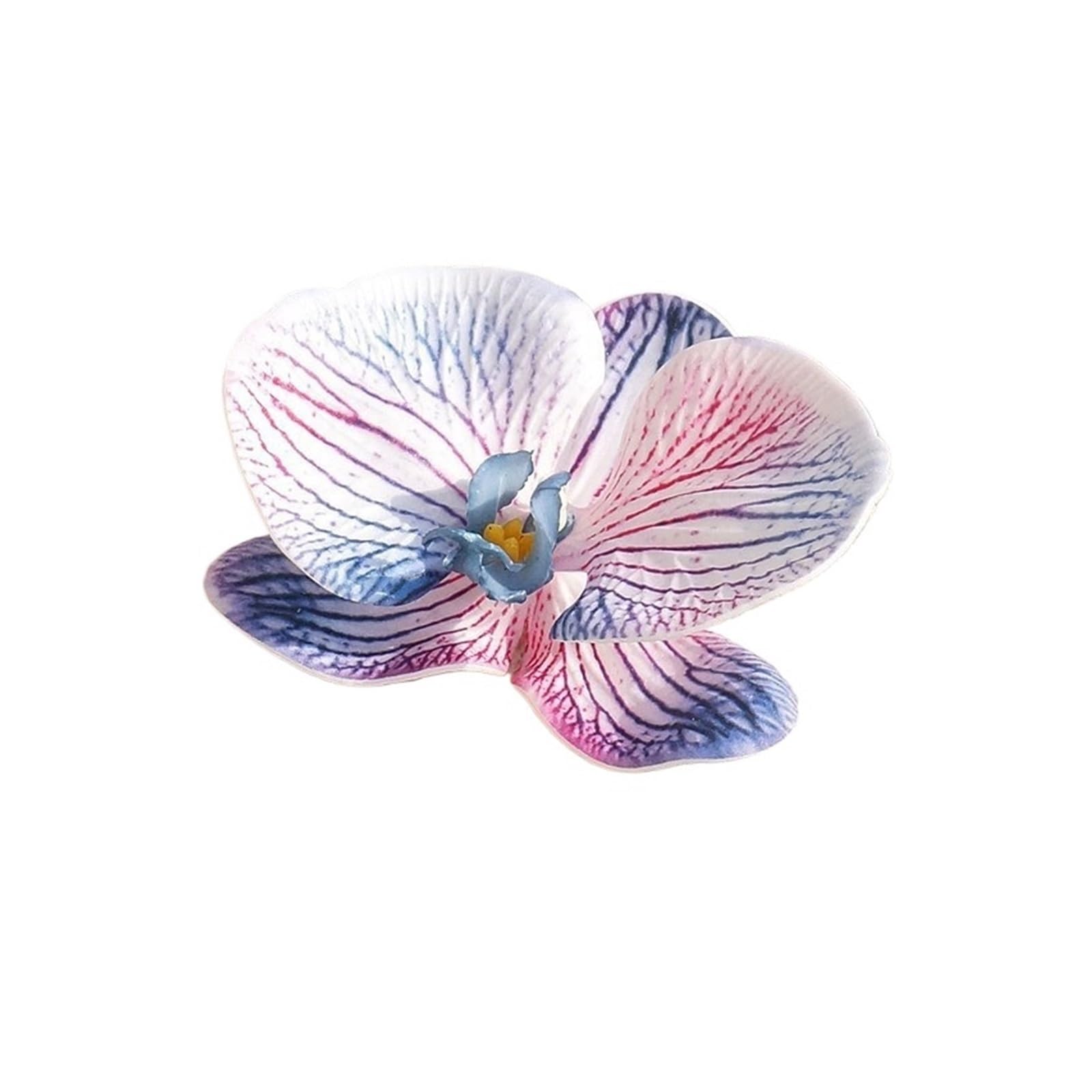 Casetlong 20Pcs Artificial Flowers Diy Gift Box Decor Party Wedding(Blue pink)