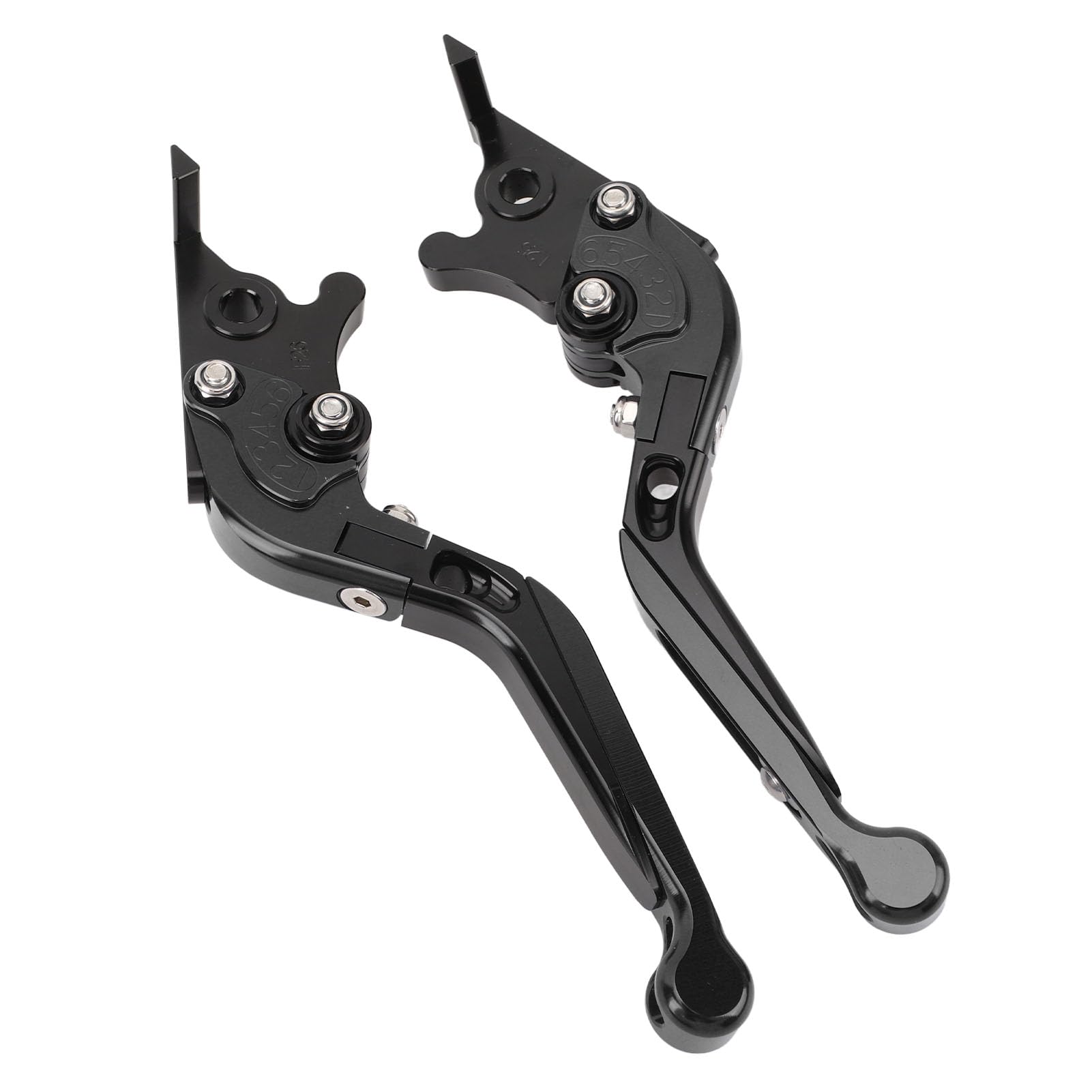 Acouto Składany Zestaw Dźwigni dla Nmax 125 NMax155 2015-2023 ze Stopu Aluminium Uchwyt Hamulca Motocyklowego Niebieski Nmax 125 155 Składana Dźwignia Dźwignia Uchwyt Hamulca Motocykla Aluminiowy
