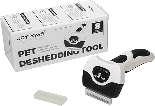 Miniatura 7 de JOYPAWS Pets - Cepillo para perros y gatos para desprendimiento, la mejor herramienta de aseo de mascotas de pelo largo y corto, reduce eficazmente