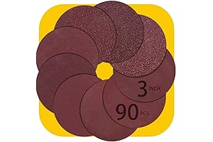 3 Inch Sanding Discs Variety Pack for Orbital Sanders