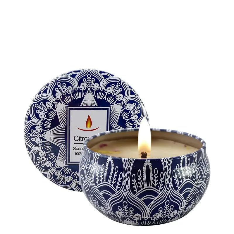 ROY Scented Candles Gift Set for Women, 100% Natural Soy Wax, Aromatherapy Candles in Glass, Candle Sets - 6 Pieces Gifts for Women for Special Occasions - Image 4