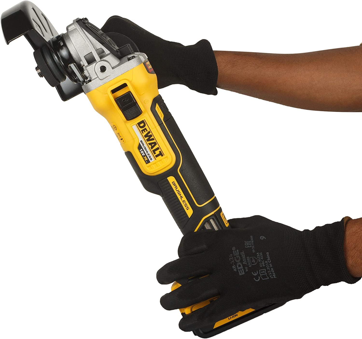 Dewalt DCG405P2-QW Akülü Açılı Anahtar. 125 mm, 18 V/5,0 Ah, 1000 W