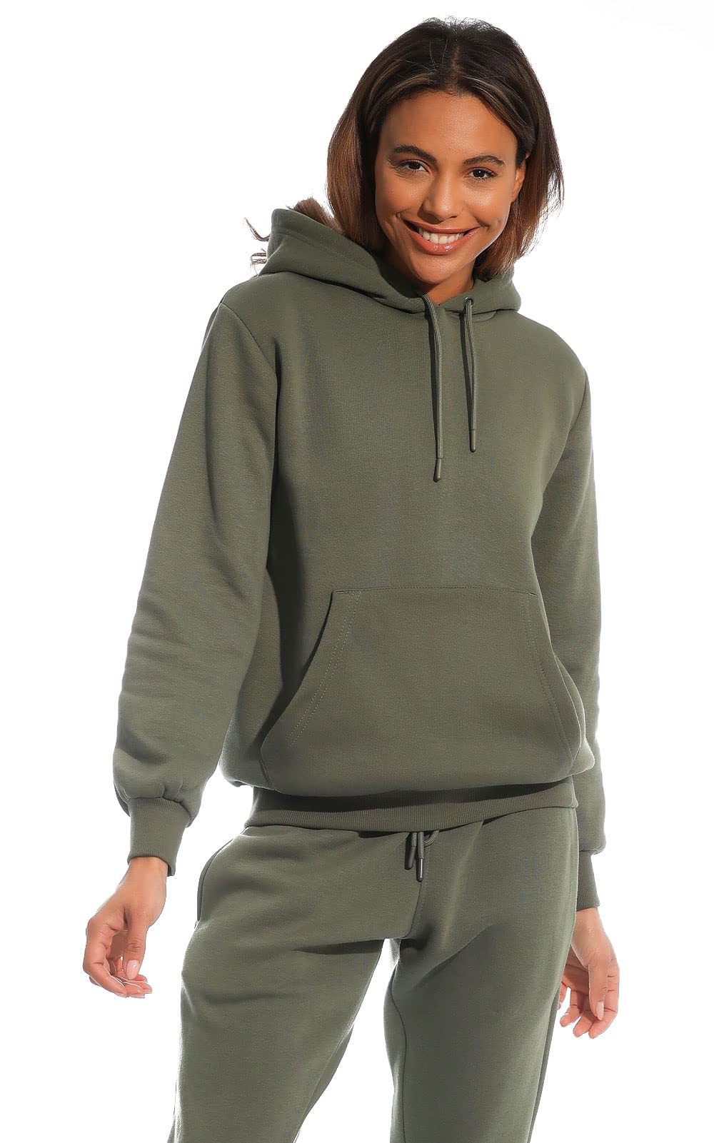 Light & Shade Women's Pullover Hoodie Hooded Sweat Top