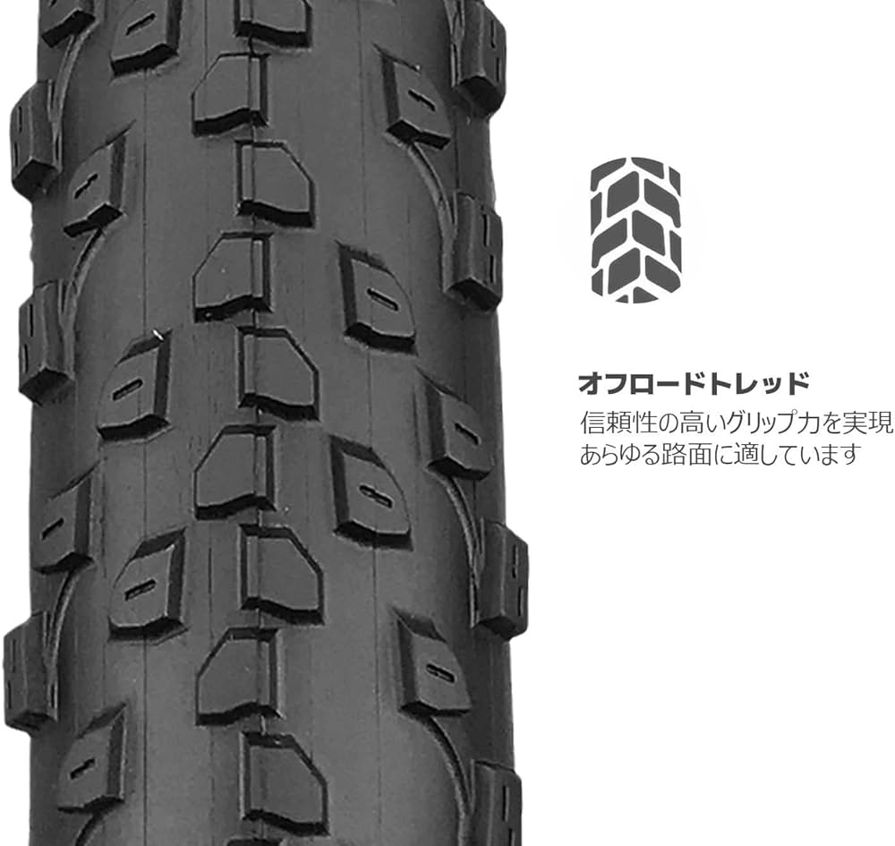 Amazon | 22 1.95 タイヤ 自転車 | 22x1.95 タイヤ | 22 1.95 ブロック