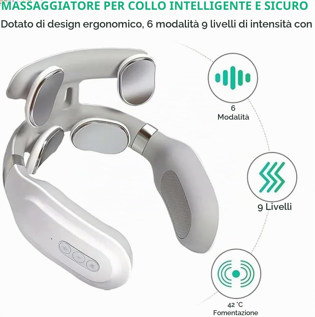 Vertaline Cervirest,Vertaline CerviRest Massaggiatore Cervicale Elettrico