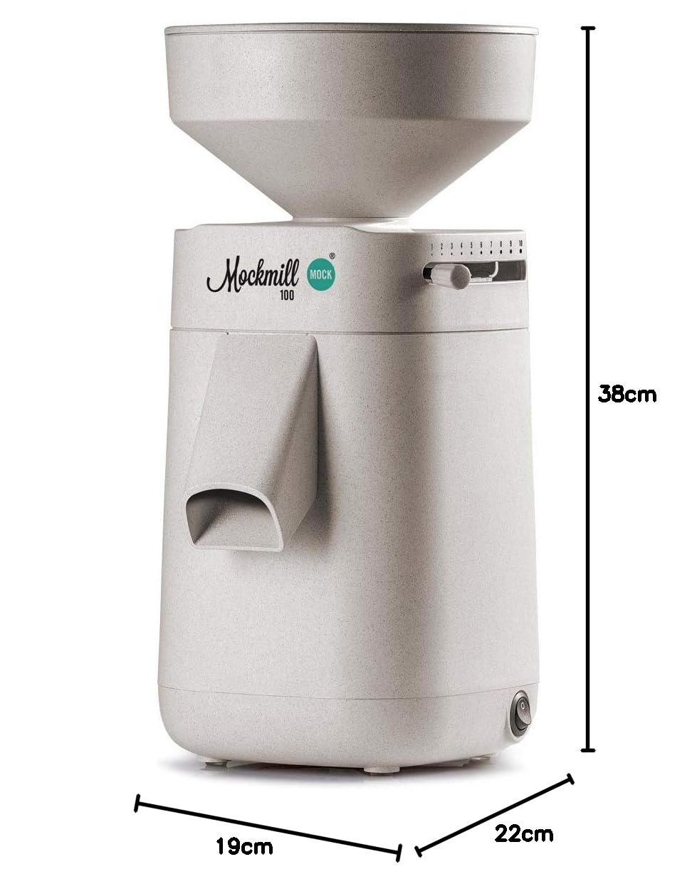 Mockmill 100 - Macinino in pietra Wolfgang Mock per cereali