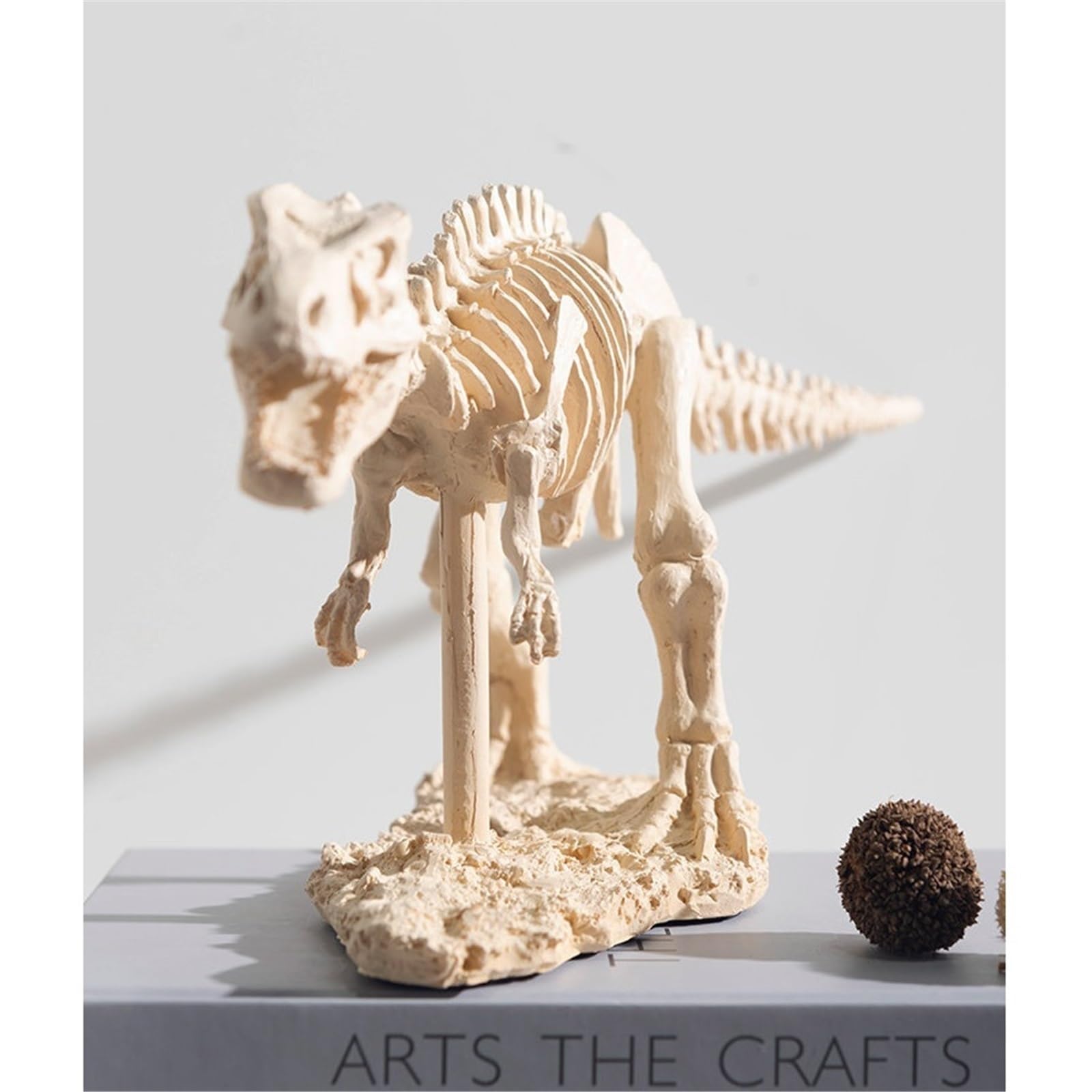 d'Arte Decorazione Realistico Tyrannosaurus Rex Scheletro Scultura in Resina Dinosauro Fossile Decor Figurina da Collezione educativa Decorazione Desktop