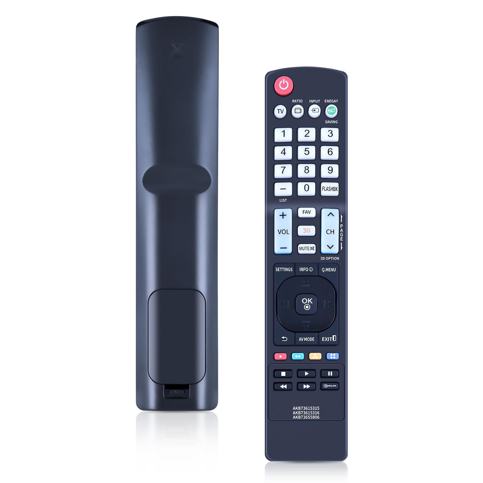 New AKB73615315 AKB73615316 AKB73655806 Remote Replacement fit for LG TV 32LM5800 42LM5800 47CM565 55LM5850 47LS5600 47LS5600UC 55LS5650 60PA5500