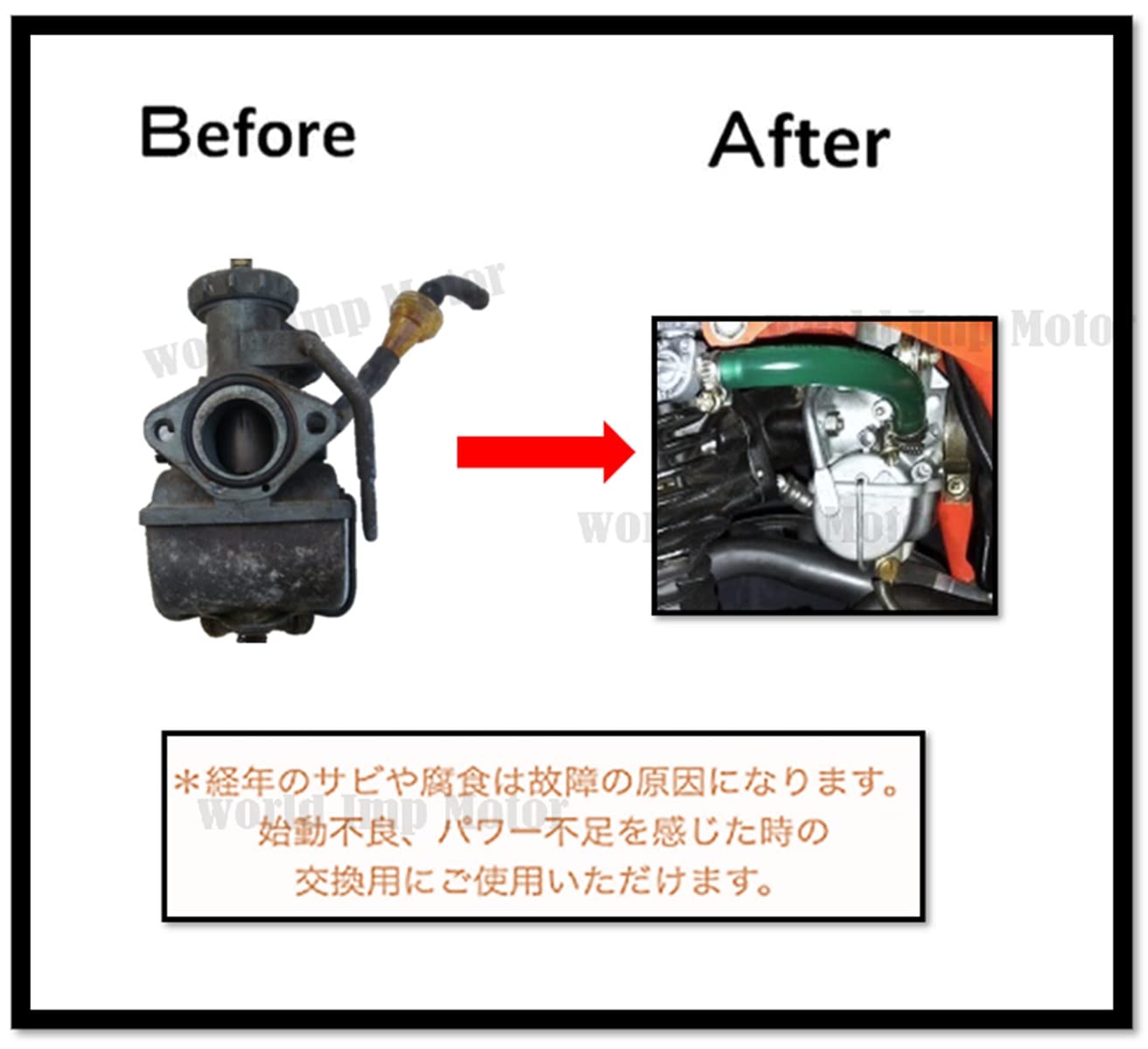 Amazon | ホンダ 用 キャブレター PW22 タイプ S12B P09 クリップ