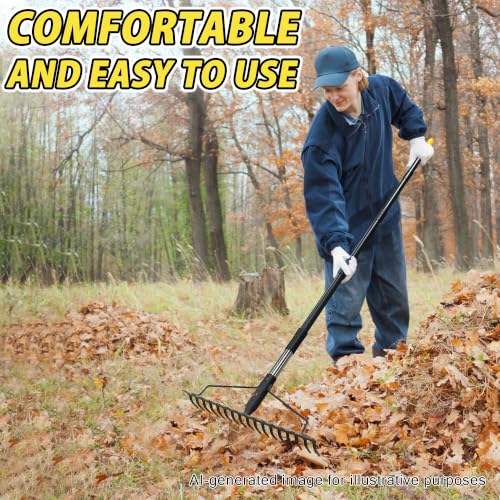 BlumeTrec 68-Inch Adjustable Bow Rake