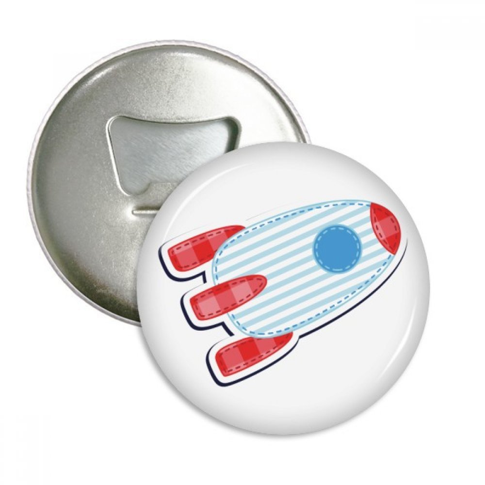 Aimants pour réfrigérateur Alien et univers en lot de 3pcs décapsuleur rond argenté
