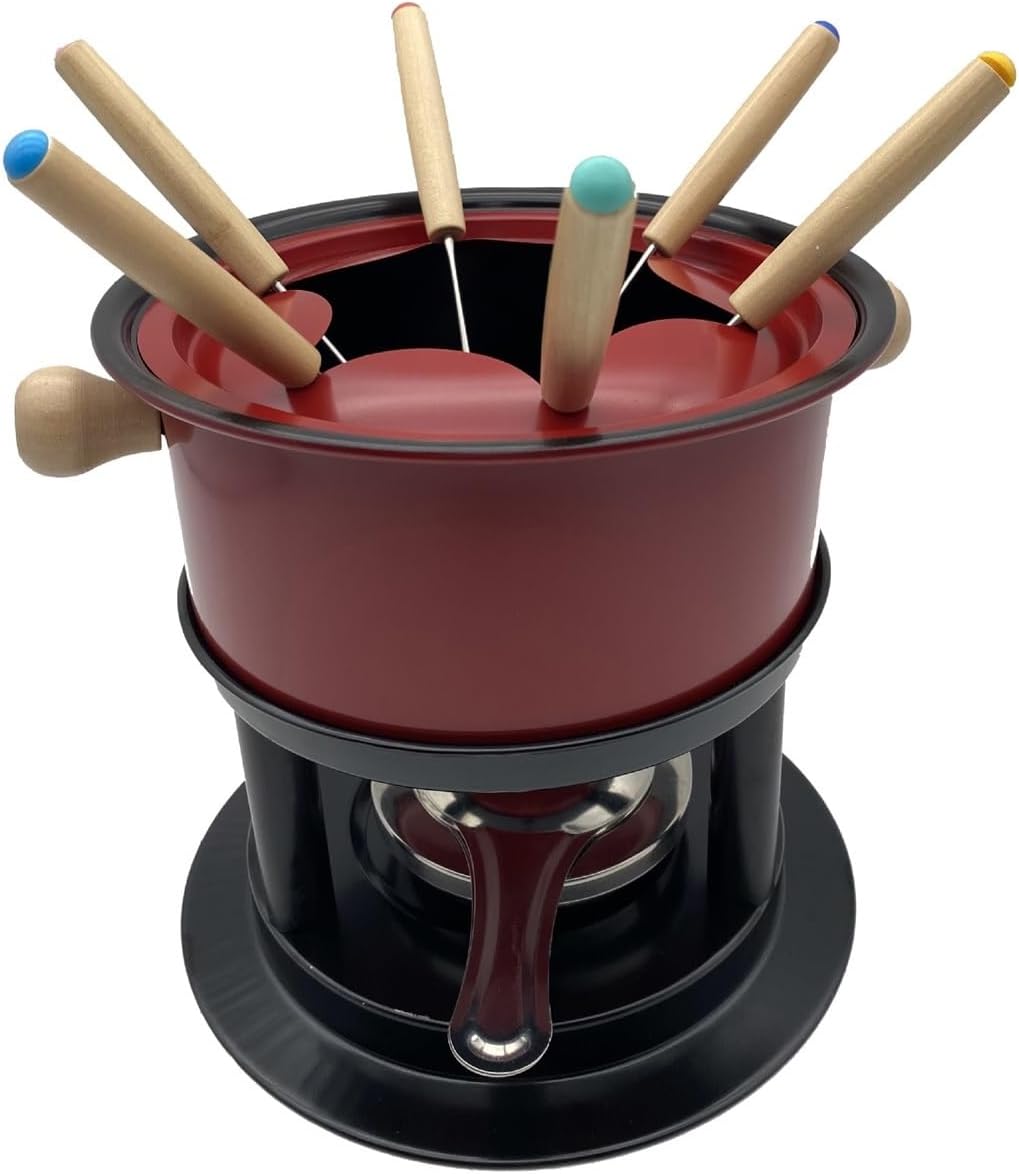 Cheese Heating Hot Pot Stove Compact Portable And Ultra-flexible Safety Stainless Steel Pot For Chocolate Ice - Cream Melting Fondue