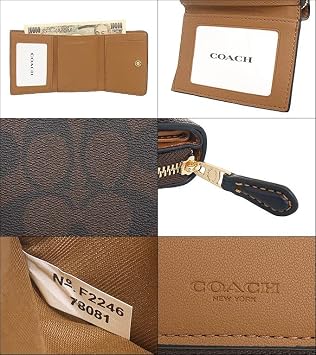 Amazon | [コーチ] 財布(三つ折り財布) F78081 78081 ライトカーキ
