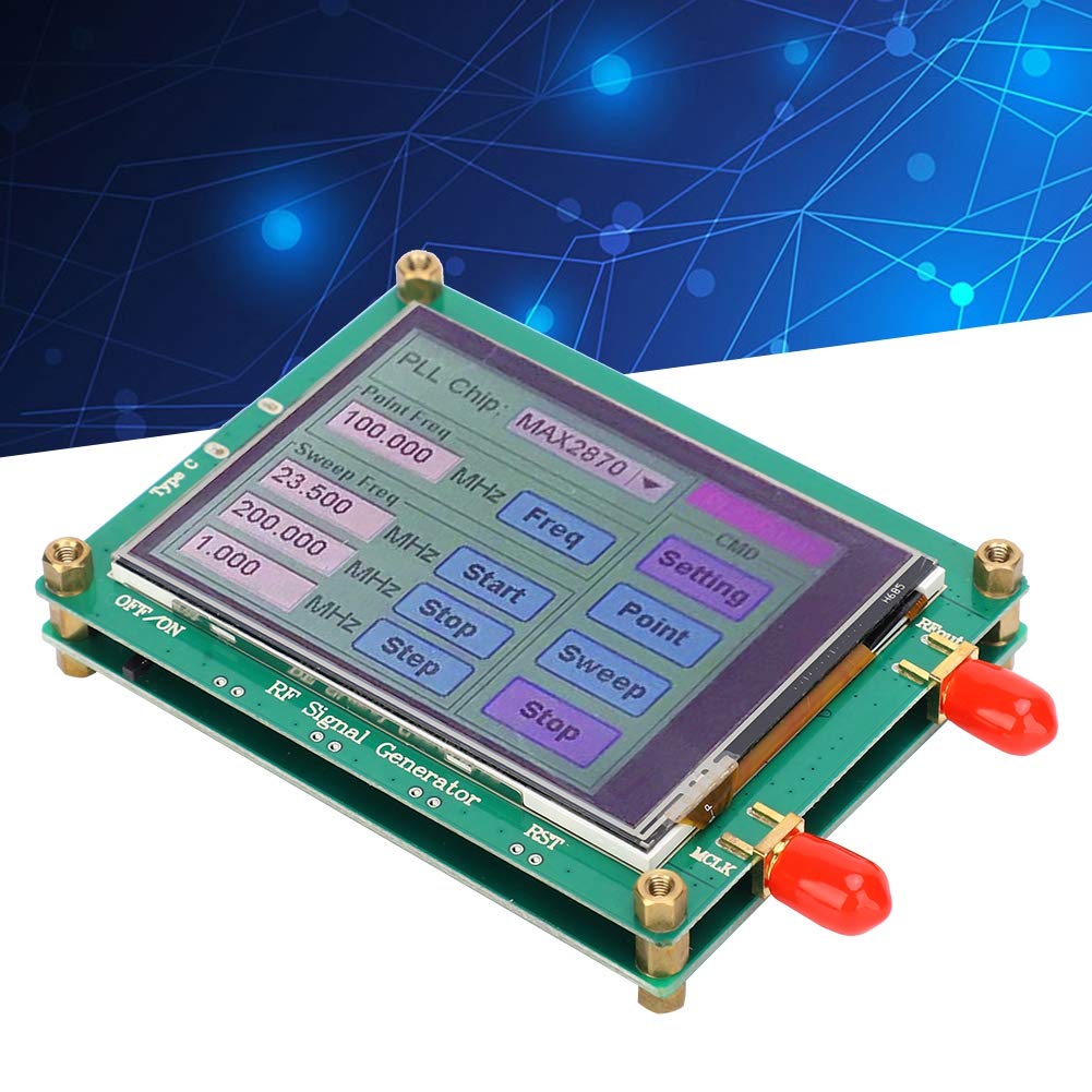 Generador de señal RF de alta estabilidad, señal RF MAX2870, pruebas de reflectometría en el dominio del tiempo y equipos Productos industriales para productos electrónicos