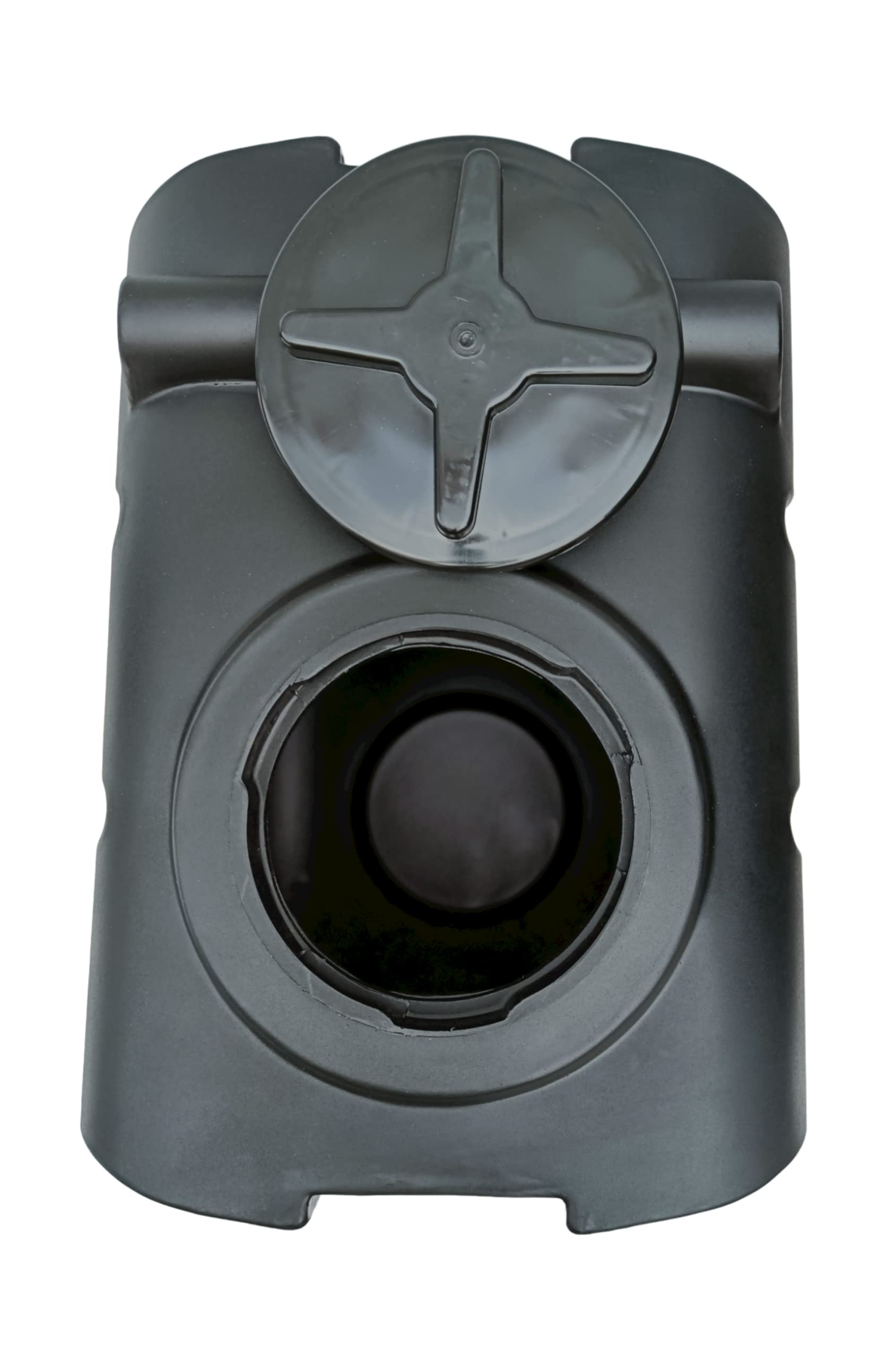 Varile Depósito de Agua Potable de 100 l, sin bisfenol A, Rosca de latón integrada de 3/4", Apto para Alimentos (Negro)