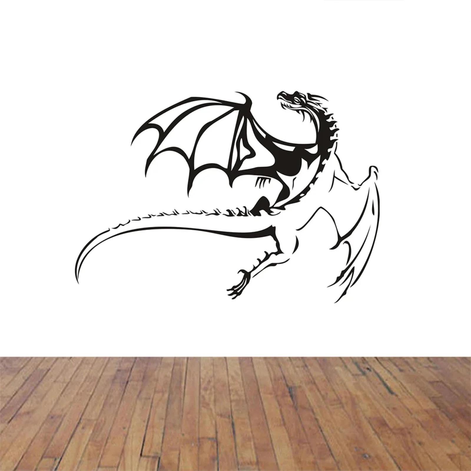 WEIMEIJIE Flying Dragon Vinyl Wall Stickers for Living Room, Bedroom, Children's Room, Playroom, Kindergarten, and Nursery