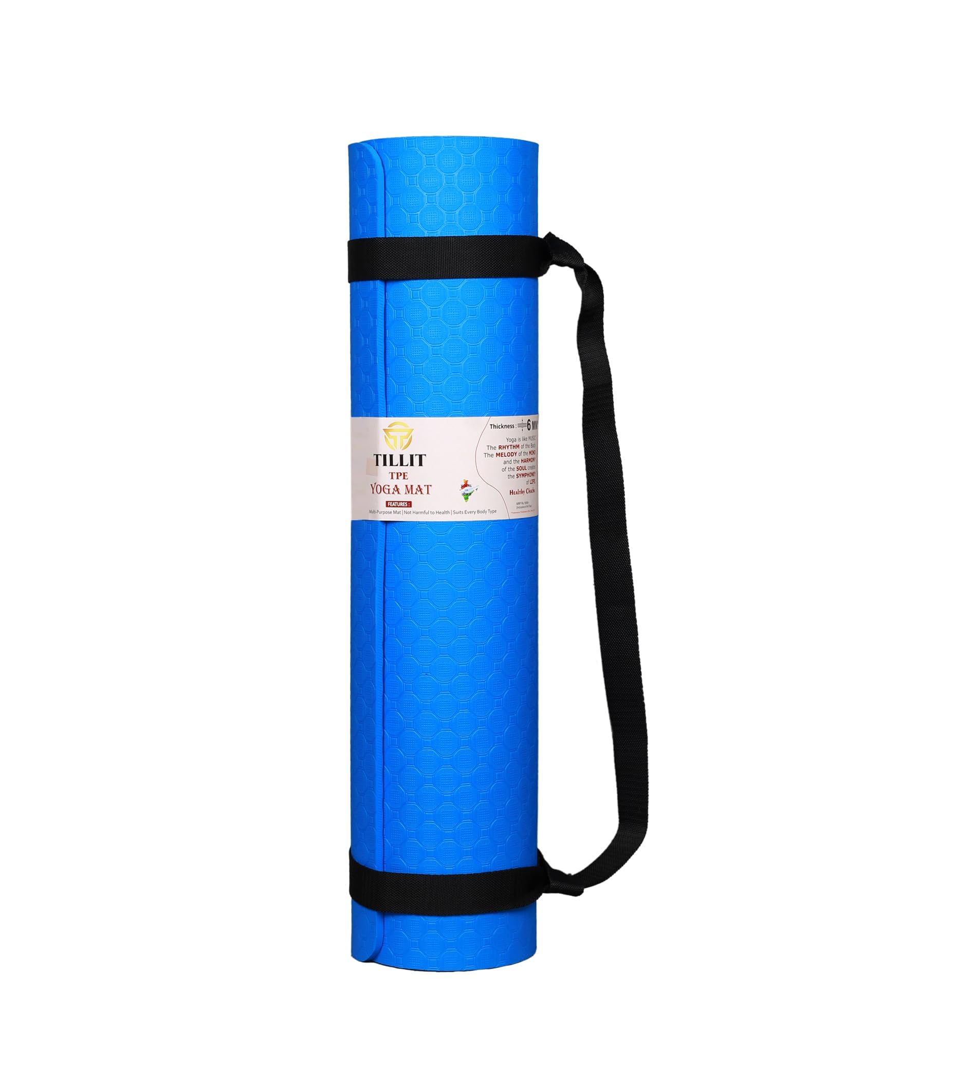 TILLIT TPE Yoga Mats For Women TPE yoga mat for men Exercise mat for home workout Anti Slip Yoga mat Workout mat Yoga(6 mm) (B0CQTJG63S) Amazon Price History, Amazon Price Tracker