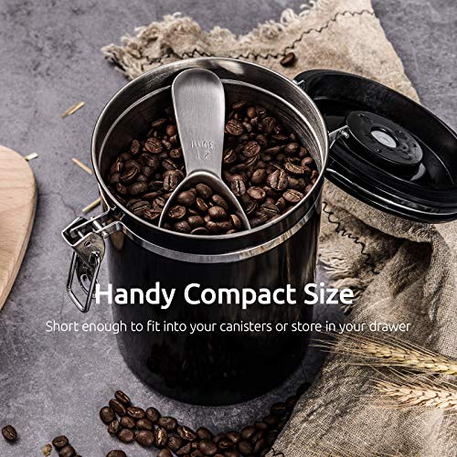 Coffee Scoop: U-Taste Durable 18/8 Stainless Steel Measuring Coffee Scoop 2 Tablespoon #TOP4