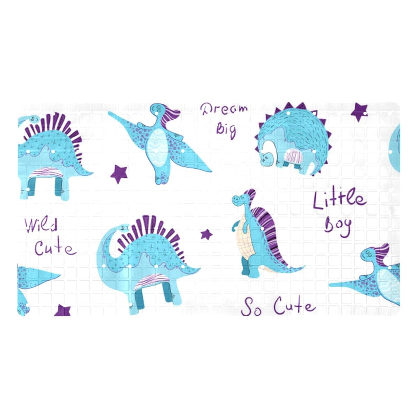 Tapis de bain dinosaure pour une douche enfant sécurisée et ludique