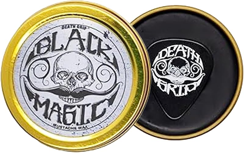 Cera preta para bigode THE VINTAGE GROOMING CO Death Grip, sem fragrância, 28 g