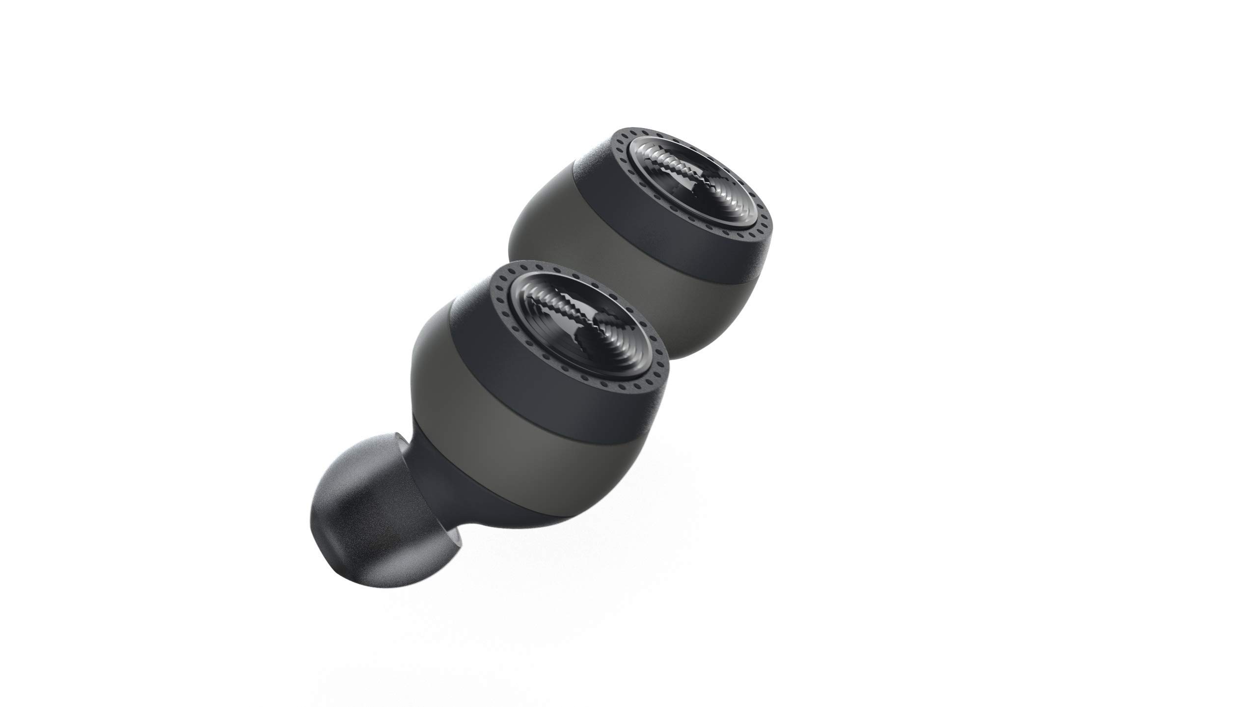 Motorola VerveBuds 200 - Auriculares Deportivos inalámbricos 2 en 1 - In Ear Sport Auriculares Bluetooth 5.0 - IP55 Waterproof y 10h - Compatible con Alexa, Siri y Google Assistant - Color Negro