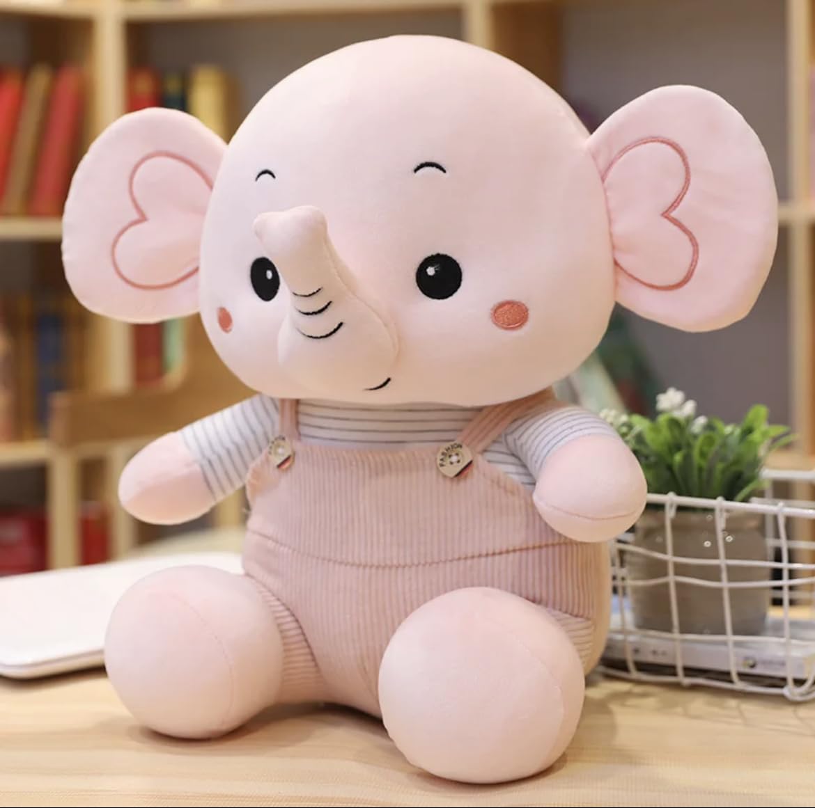 Soft Plush Elephant Big Pillow Toy for Toddlers(XL,45cm,Pink) (B0CXF914Z6) Amazon Price History, Amazon Price Tracker