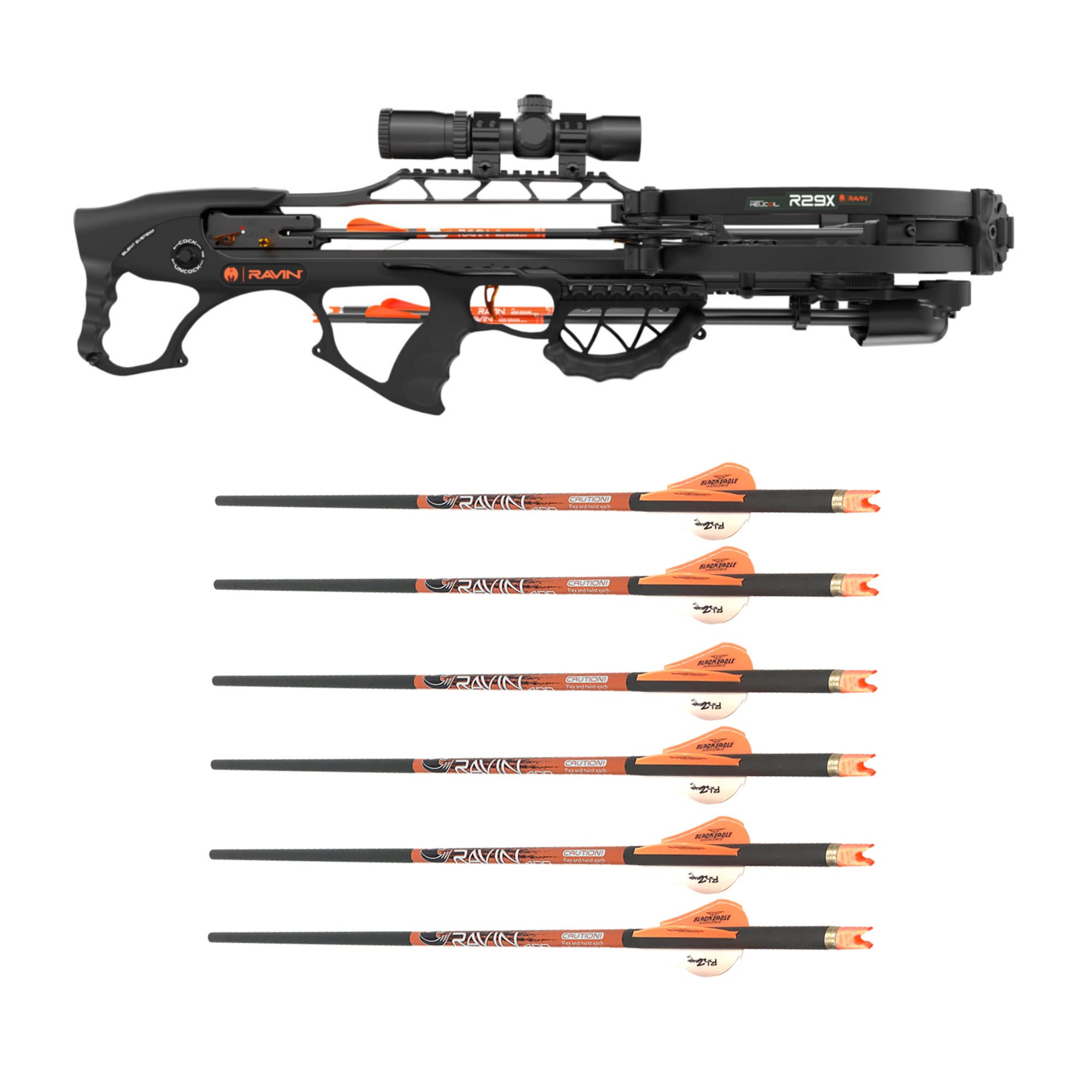 Ravin Crossbows R29X 450 FPS Crossbow Package Hunter's Bundle (7 Items)