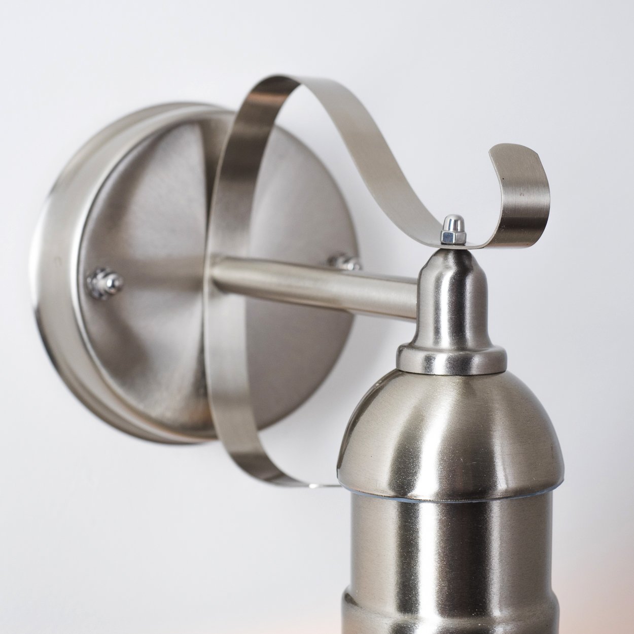 Applique Da Esterno Broni In Acciaio E Plastica – Stile Vintage Per Parete (senza Lampadina)