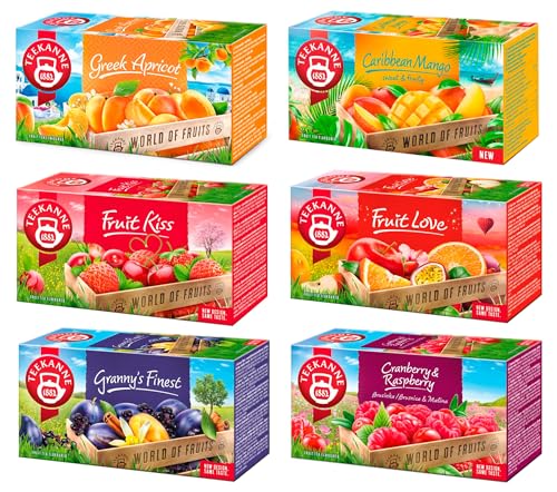 Dekond Bundle: TEEKANNE Big Summer Tee Collection Früchtetee-Set (Hot or Cold) | 6x20 Beutel Geschenkset