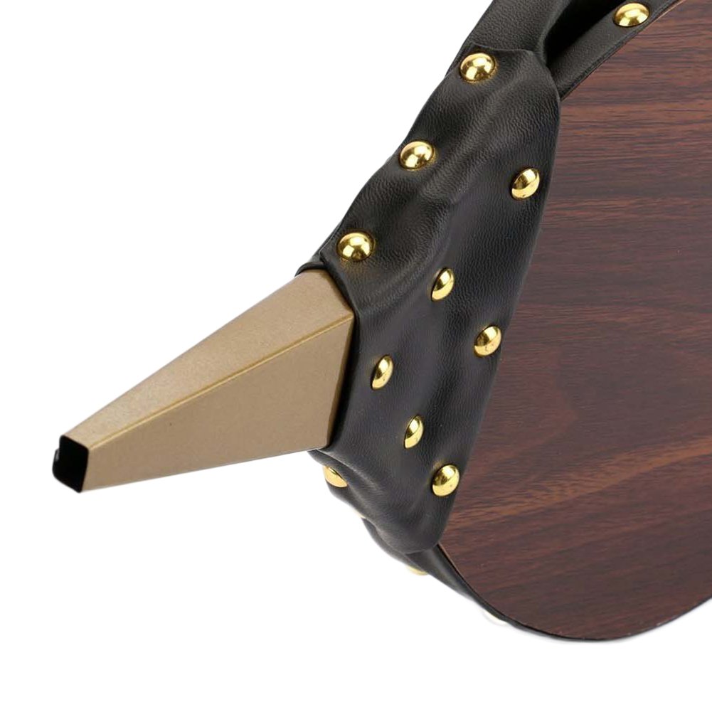 Soffietto in legno per camino, soffietto in pelle, per camini, barbecue e campeggio, con cinturino in pelle appeso, set manuale per barbecue