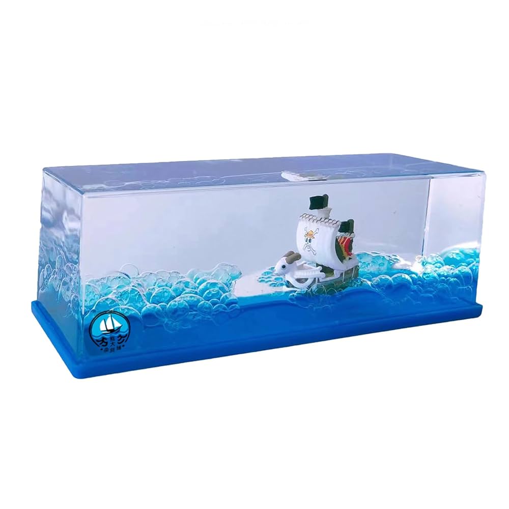 Amazon.co.jp: 流体ドリフトボトル - 不沈の帆船模型、One Piece