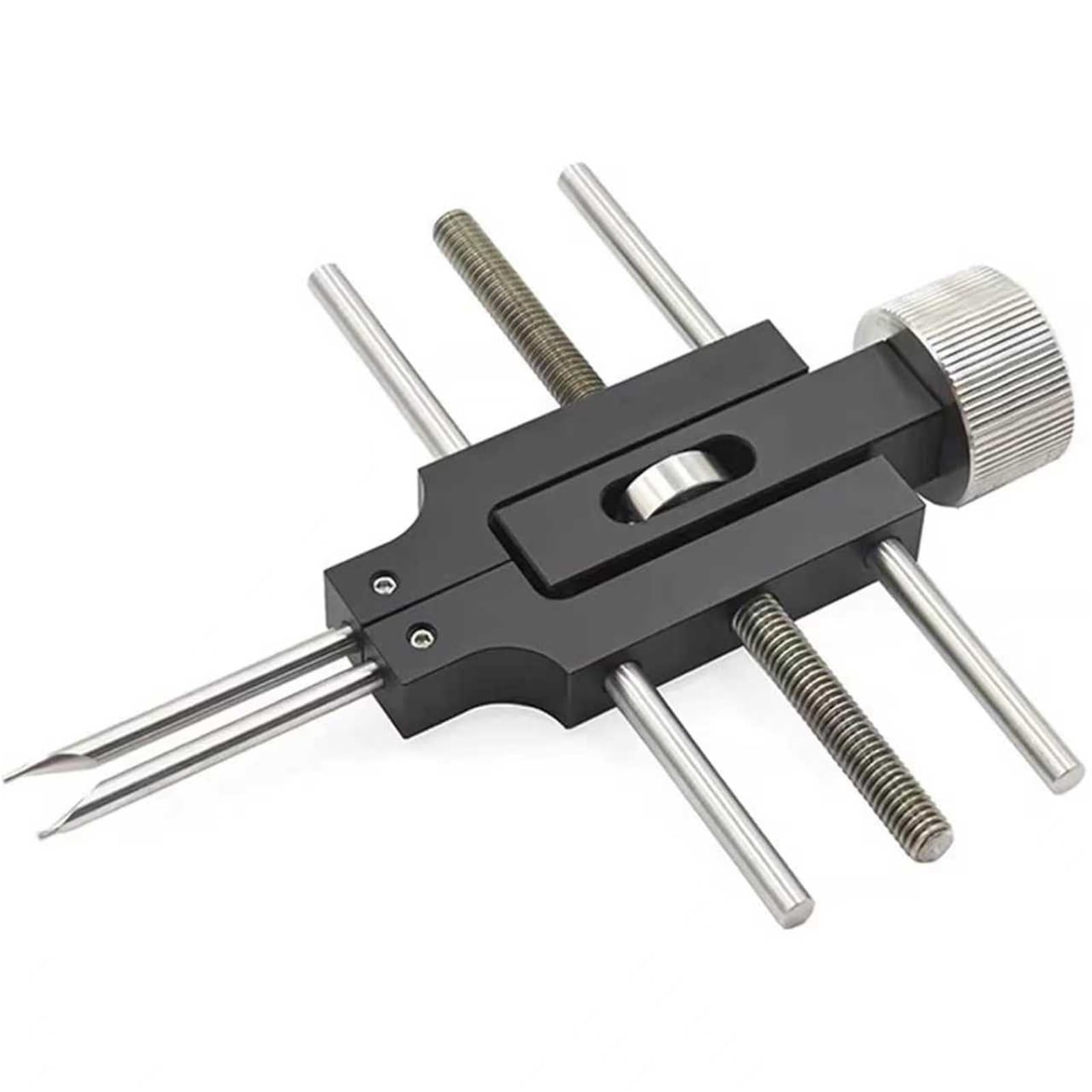 Herramienta universal de llave de anillo a presión, diseño de doble extremo de acero inoxidable, rango ajustable de 3,0 a 76,2 mm para instalación y extracción de equipos ópticos