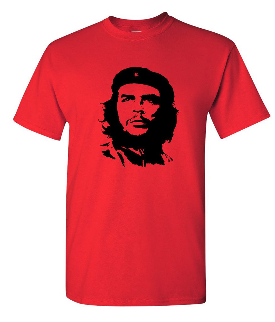 Che Guevara T Shirt - Classic Retro tee Red XL