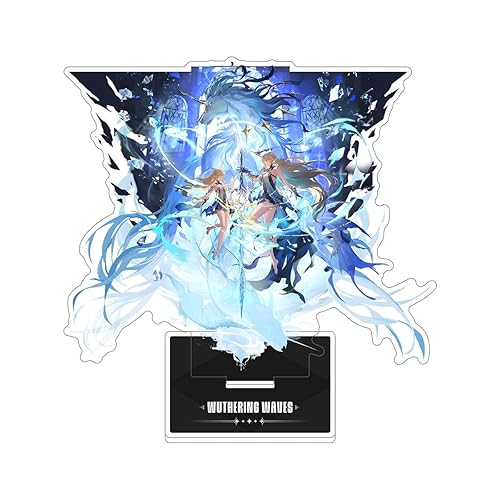 Wuthering Waves Merch Figure Acrylic Stand Carved Laminated Large Sign 6" Double-Layer Desktop Decoration Game Fans (Cartethyia) - Cartethyia