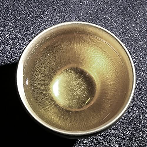 Tigela de chá de cerâmica Matcha pequena xícara de chá feita à mão, conjunto de chá para coleção dom