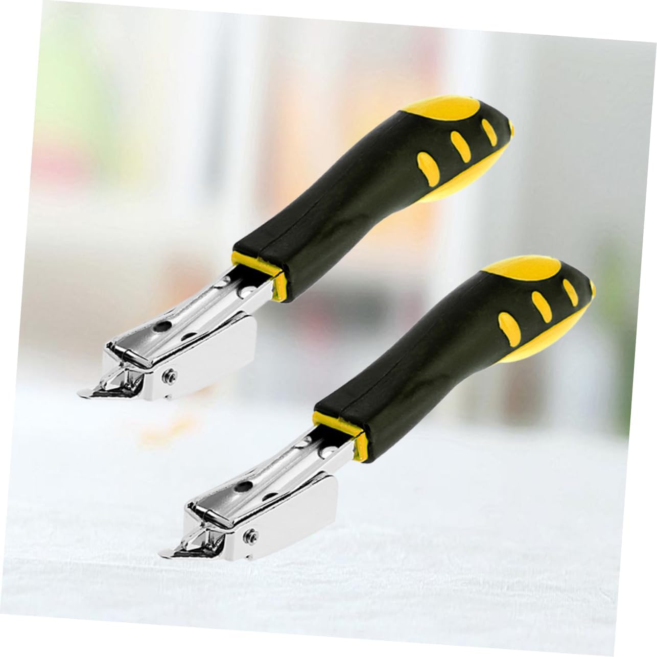 2pc Nail Puller Pliers with Ergonomic Handle Multi-function Staple Remover Tool for Woodworking Upholstery and Home Repair Durable Design for Easy Use