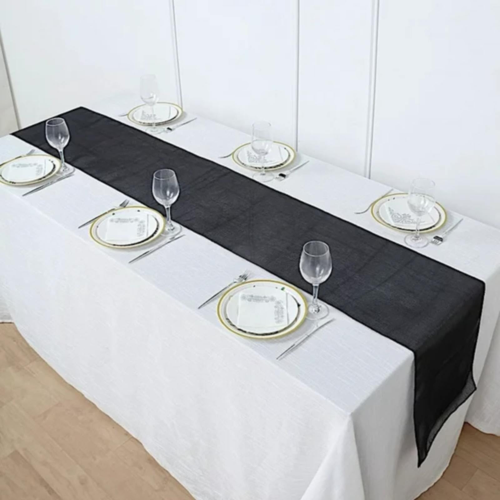 Bluelans Centrotavola In Raso Per Matrimoni – 30x275 Cm, Blu Reale, 1 Pezzo, Decorazione Per Banchetti