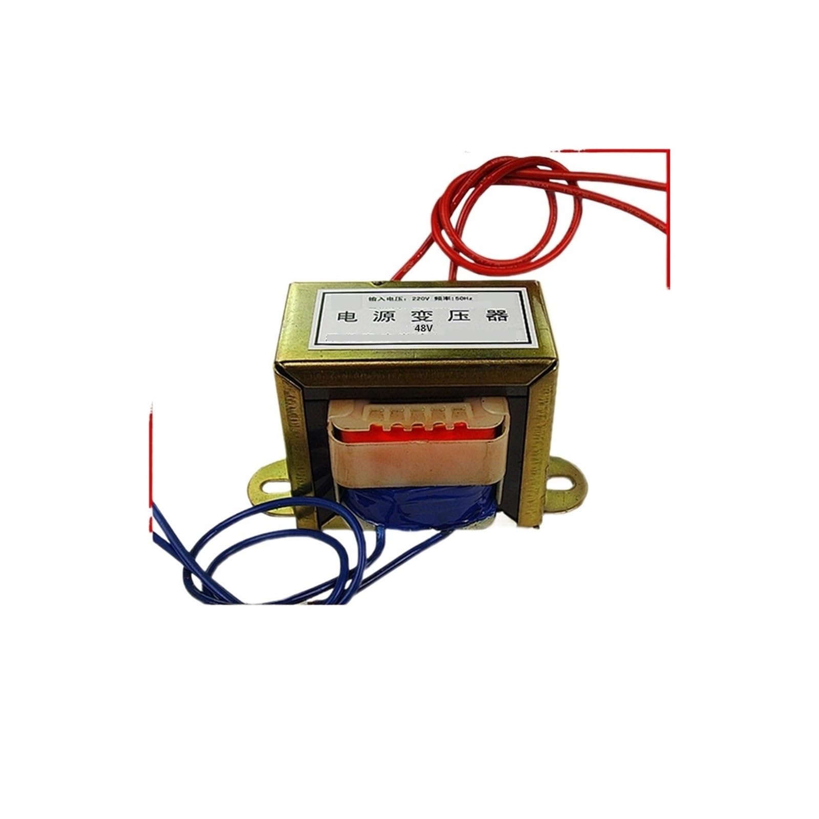 Transformateur 220V 48V AC48V bobinage EI76 80W 1.6A pour armoire électrique