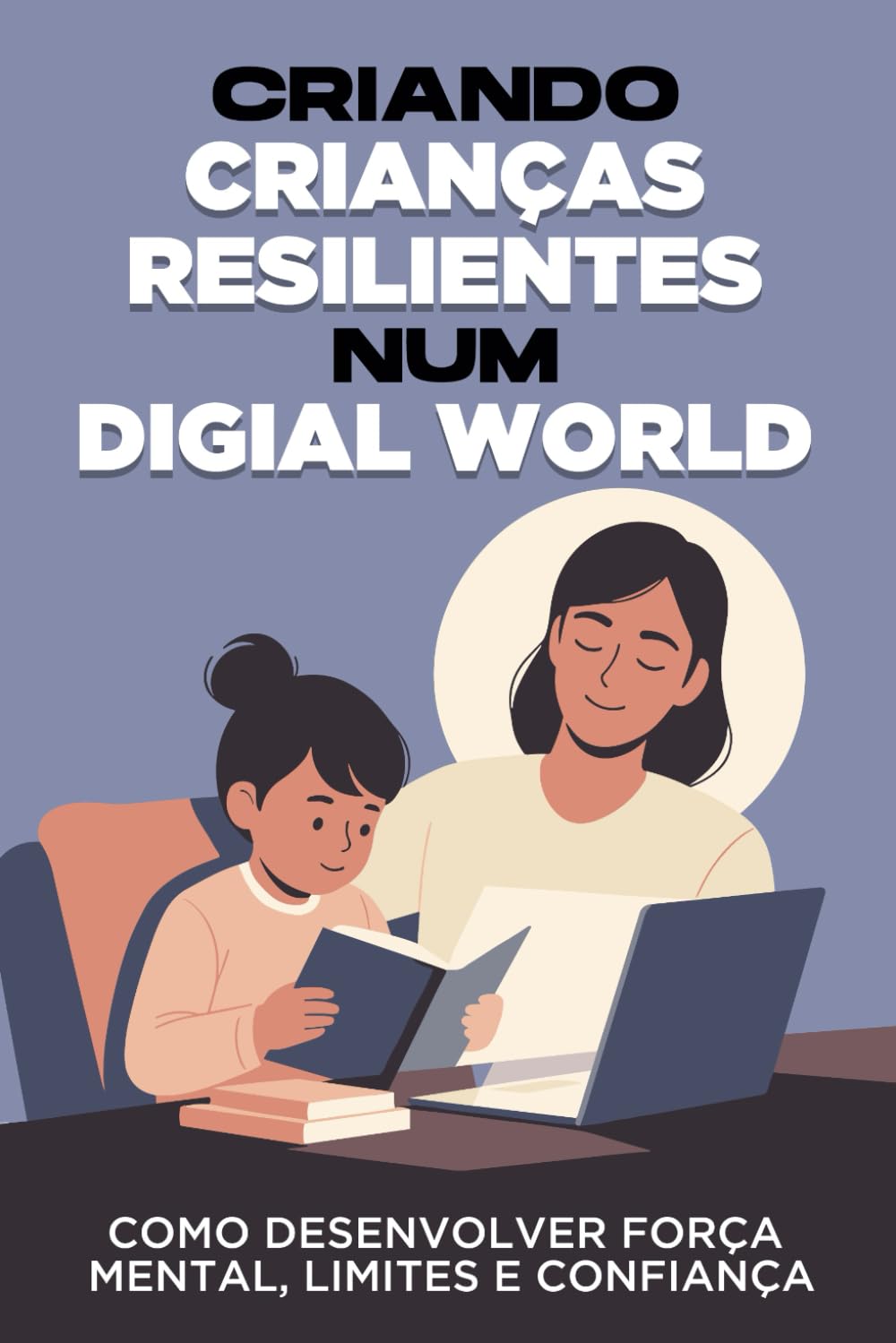 Criando crianças resilientes num mundo digital: Como desenvolver força mental, limites e confiança