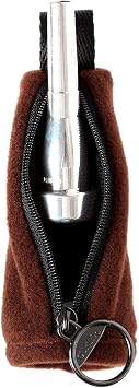 CURTIS Trumpet Mouthpiece Pouch with connected type, 5 colors Brown