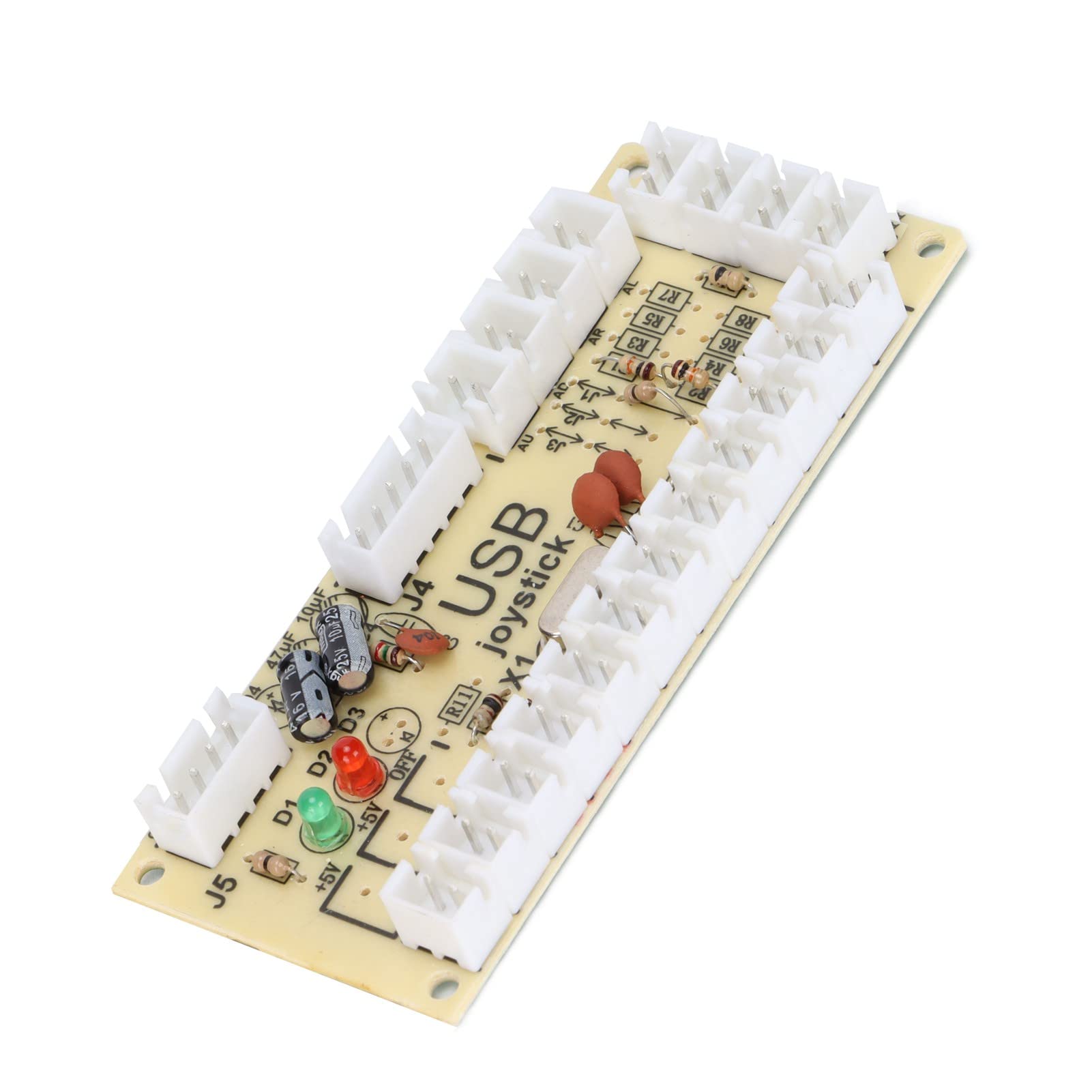 Koder USB Zero Delay Przycisk USB do Joysticka, do Gier Walki na PC dla MAME dla Retro.(QM070916 (pojedynczy))