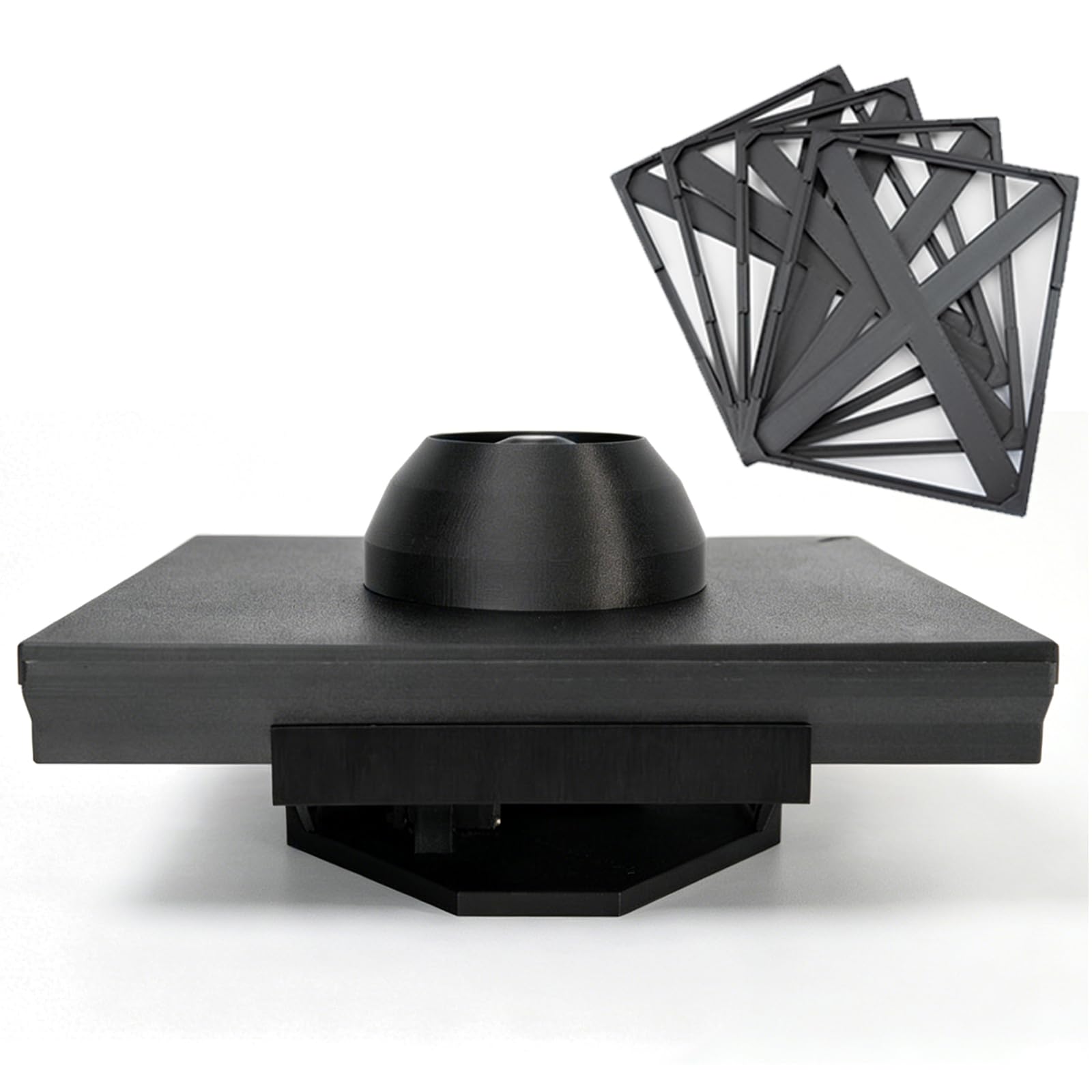 XDTKJDZ Darkroom Film Developing Tray, Electric Home Film Developing Kit, Automatic Rocking Base, Applicable Formats 45/57/810 Pages, W/film Fixing Clipfor Photography Enthusiasts