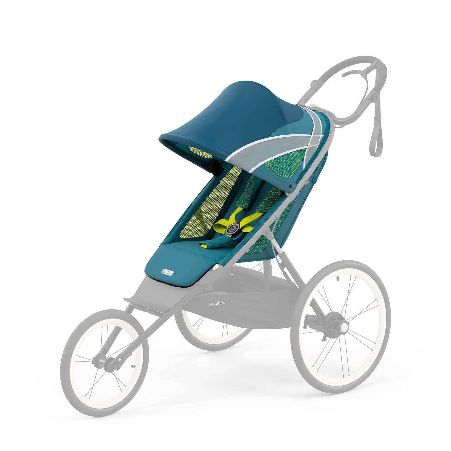 Cybex Sitzpaket für Jogger-Kinderwagen AVI, Von ca. 6 Monaten - ca. 4 Jahre, Max. 111 cm und 22 kg, Sitzeinheit für Multisportwagen, Maliblue
