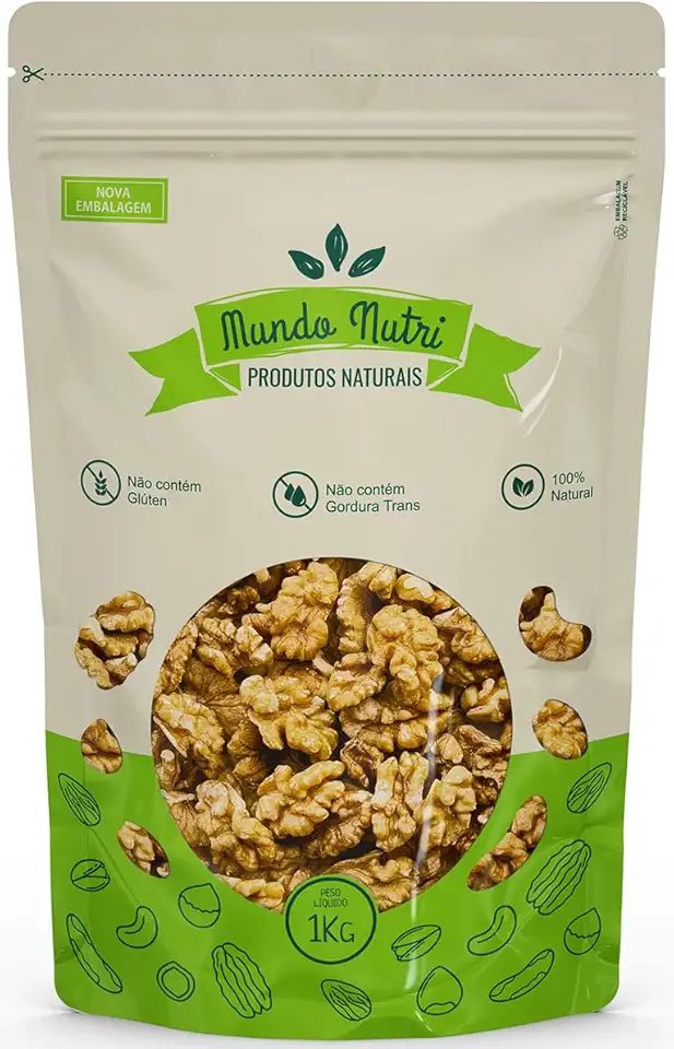 Nozes Quartz Extralight Sem Casca 1kg - Qualidade e Crocância